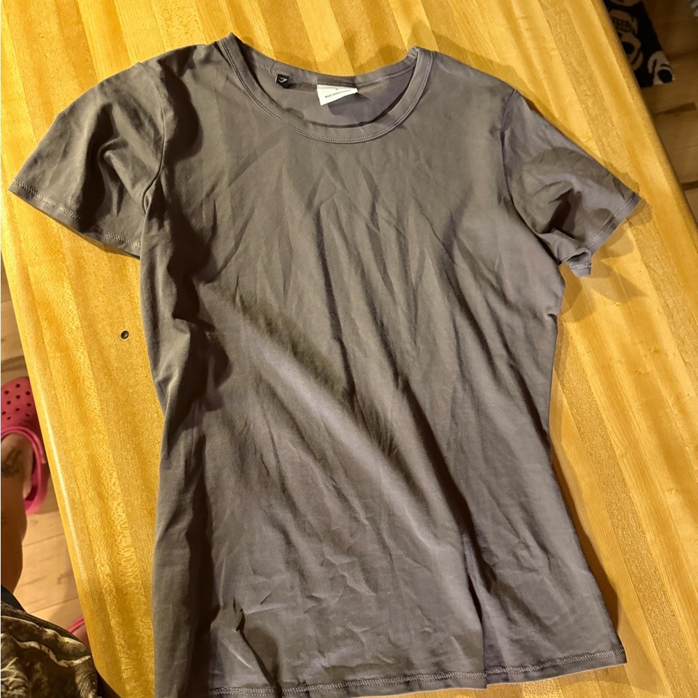 Gymshark Women's Gray Crew Neck Tee